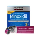 PROMO: Caja Minoxidil de 6 unidades + Derma Roller + Gotero aplicación