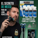 COMBO DE CAMPEONES CAJA MINOXIDIL + AFEITADORA VGR SELECCIÓN AFA ARGENTINA